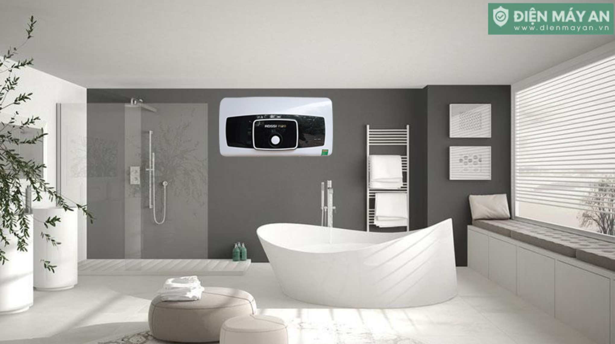 Bình nóng lạnh Rossi Puro 15 lít RPO 15SL